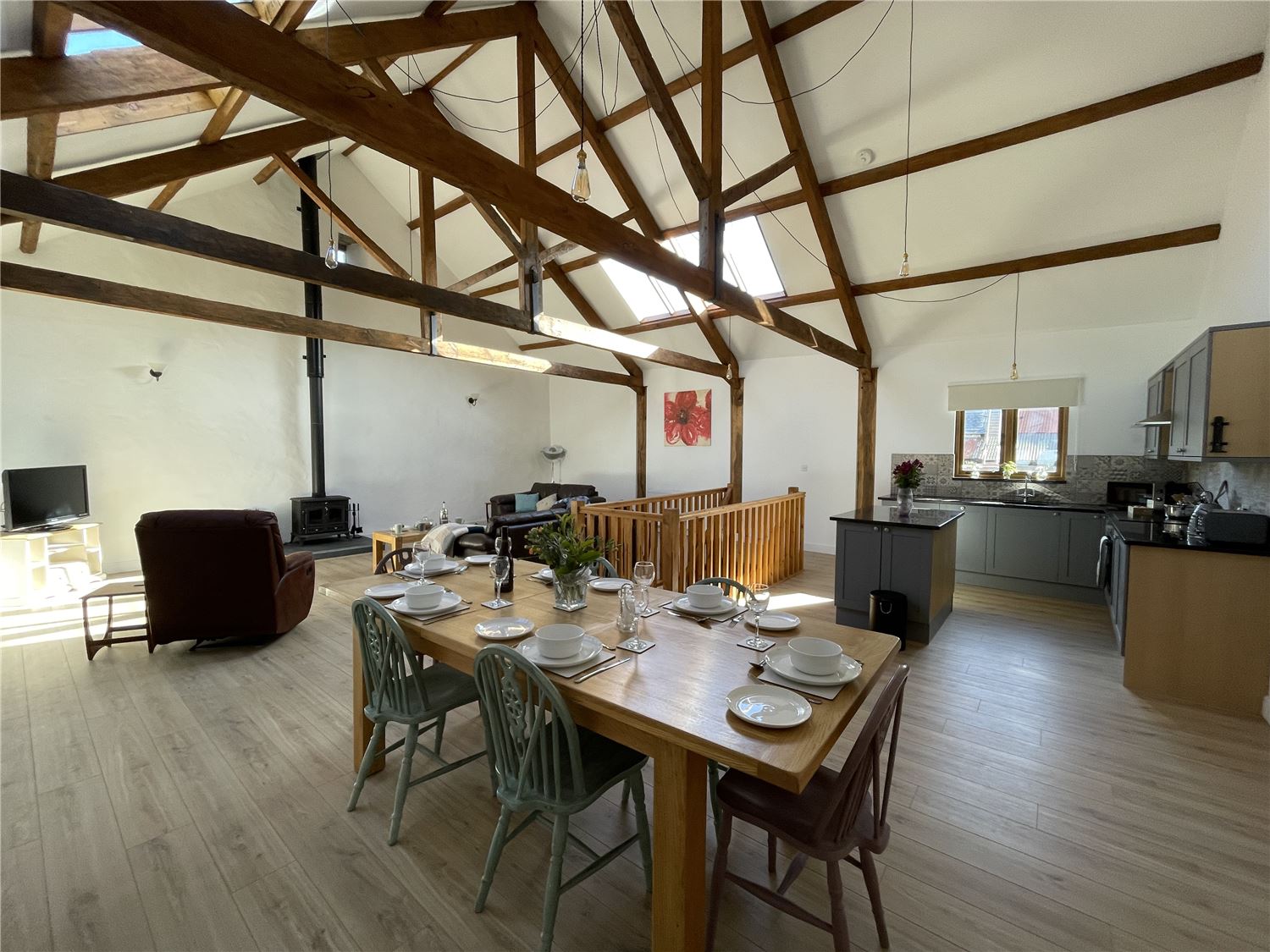 Tawny cottage dining area